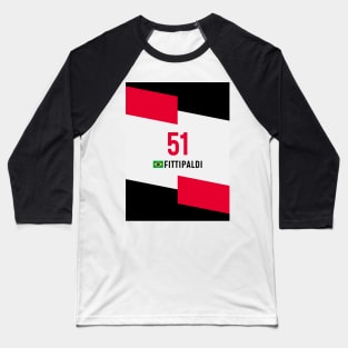 F1 2020 - #51 Fittipaldi Baseball T-Shirt